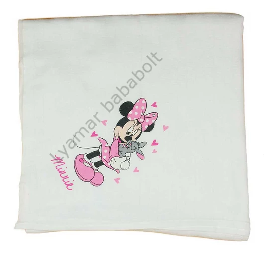 Disney Minnie nyuszis textil pelenka 70x70cm