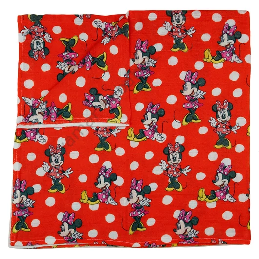 Disney Minnie textil tetra pelenka 70x70cm