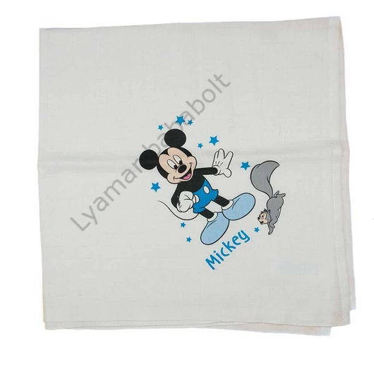 Disney Mickey textil tetra pelenka 70x70cm