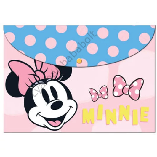 Disney Minnie Joy A/4 Irattartó tasak
