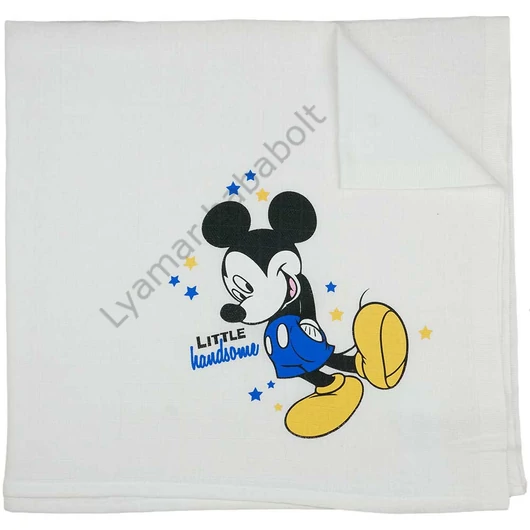 Textil tetra pelenka Mickey egér mintával 70x70cm