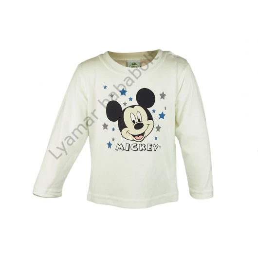 Disney Mickey hosszú ujjú póló (méret: 62-86) *isk