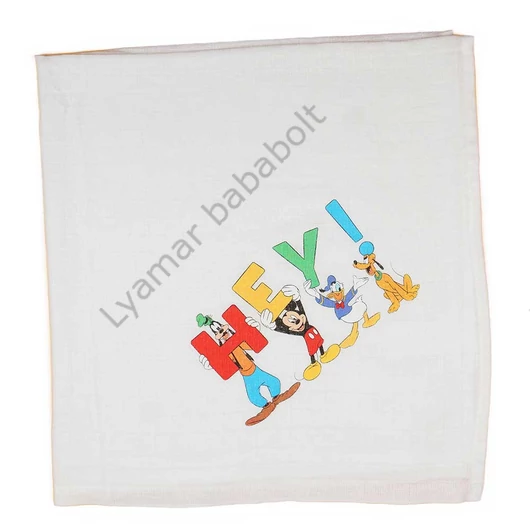 Disney Mickey és barátai textil tetra pelenka 70x70cm