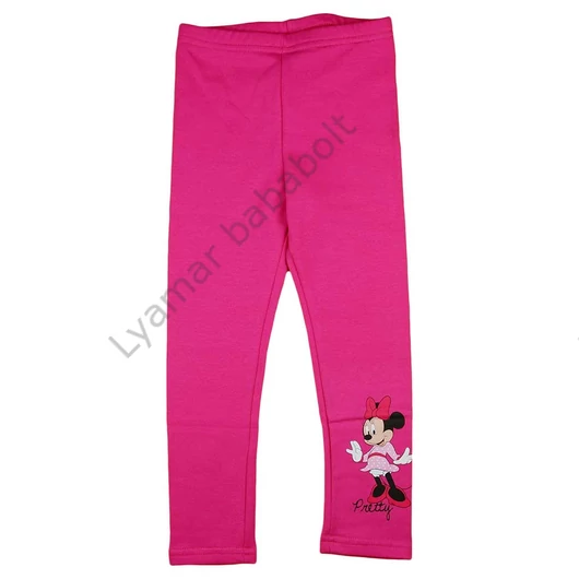 Disney Minnie baba/gyerek bolyhos leggings