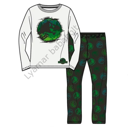 Jurassic World Green gyerek hosszú pizsama 5 év / 110 cm