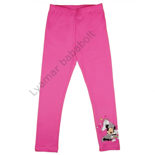 Disney Minnie csillámos| unikornisos kislány leggings