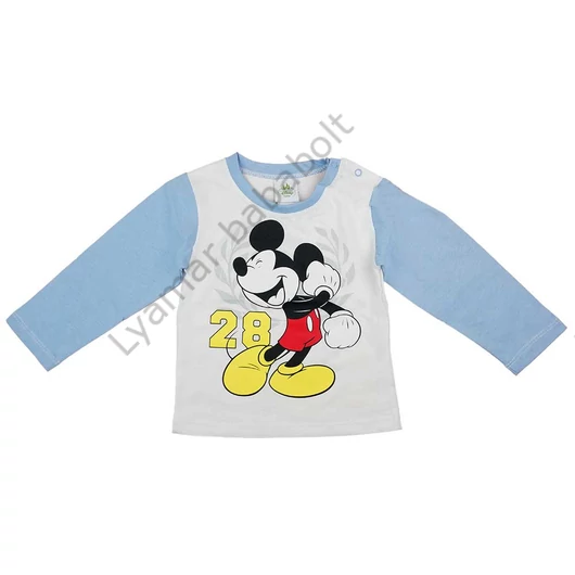 Disney Mickey baba/gyerek hosszú ujjú póló (méret: 68-104) *isk