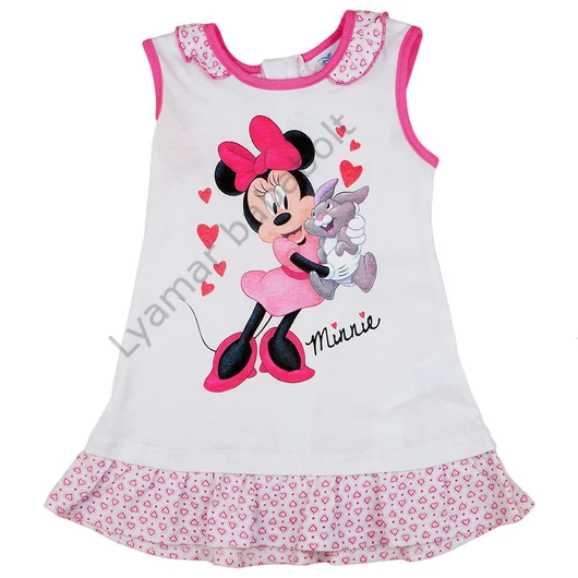 Disney Minnie nyuszis ujjatlan lányka ruha