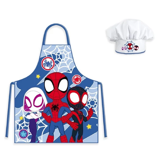 Pókember Spidey gyerek kötény 2 darabos szett