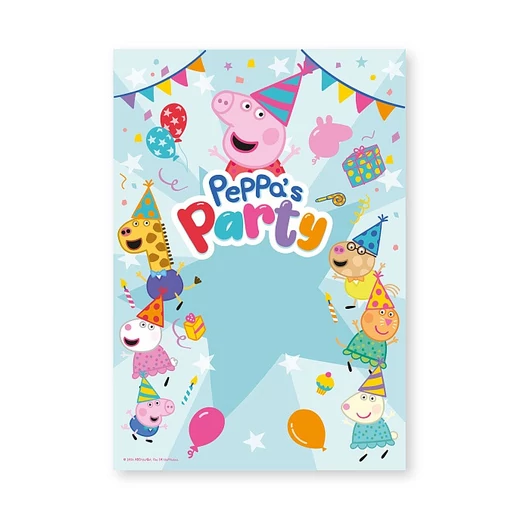 Peppa malac Celebration Backdrop háttérfüggöny 2 m