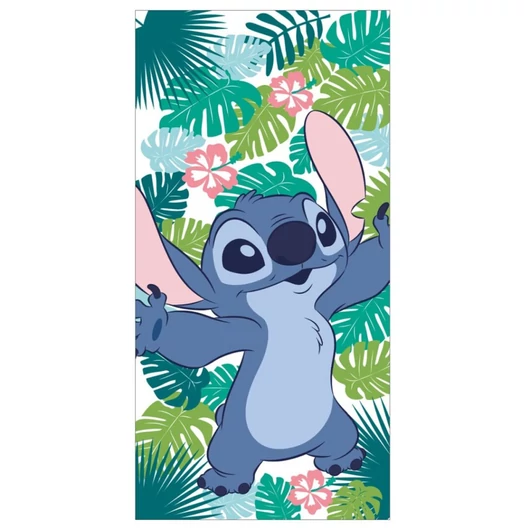 Disney Lilo és Stitch, A csillagkutya Paradise fürdőlepedő, strand törölköző 70x140cm (Fast Dry)