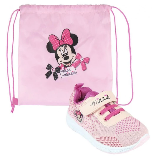 Disney Minnie Utcai cipő tornazsákkal 23