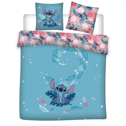Disney Lilo és Stitch, A csillagkutya Breeze dupla, kétszemélyes ágyneműhuzat 240×220cm, 65x65 cm