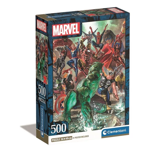 Bosszúállók 500 db-os Compact puzzle Clementoni