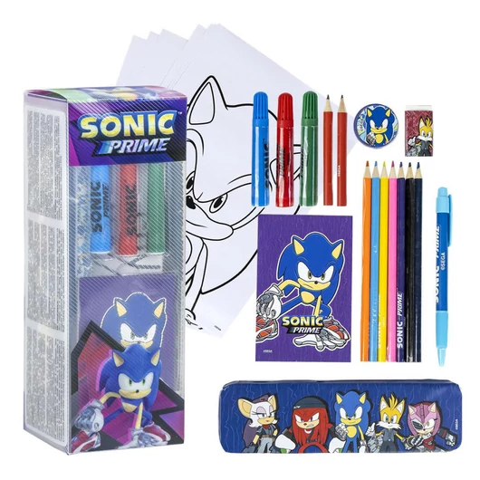 Sonic a sündisznó írószer szett