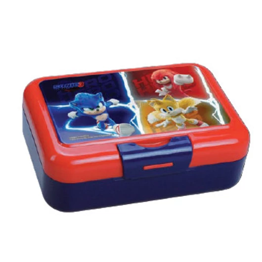 Sonic a sündisznó Hero Trio szendvicsdoboz