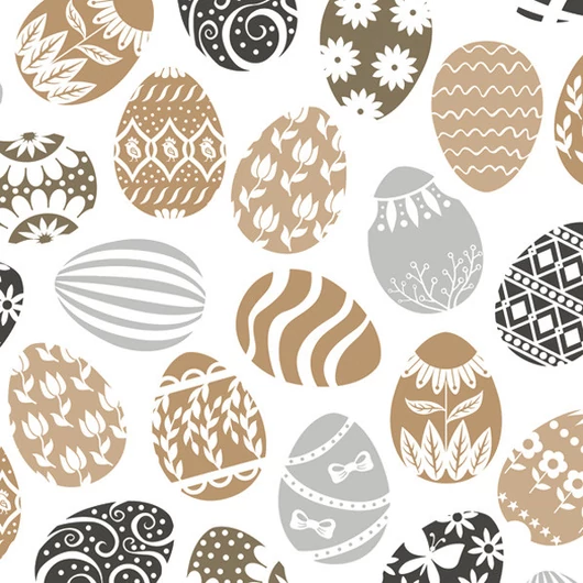 Húsvét Elegant Eggs szalvéta 20 db-os 33x33 cm