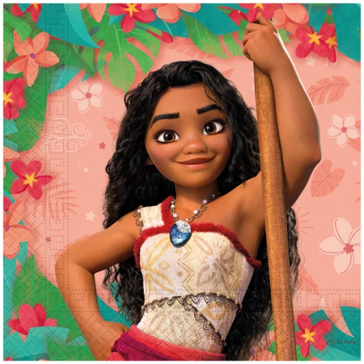 Disney Vaiana Sailing Spirit szalvéta 20 db-os 33x33 cm FSC