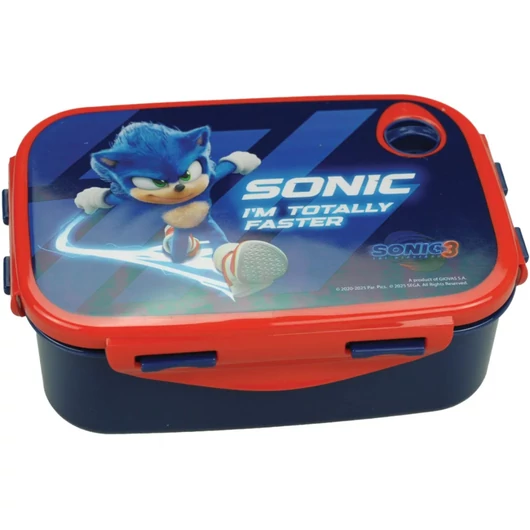 Sonic a sündisznó Faster szendvicsdoboz