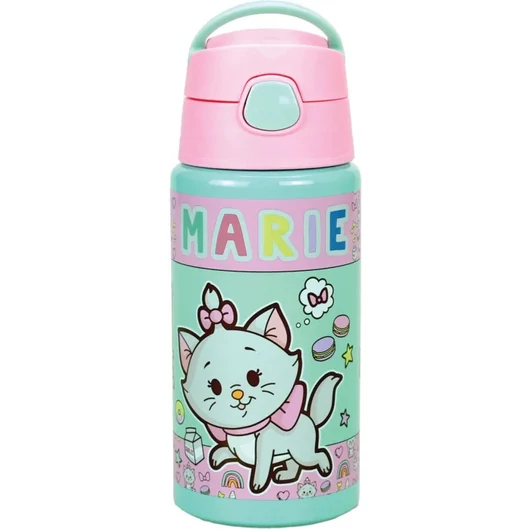 Disney Marie Little Lady alumínium kulacs akasztóval 500 ml