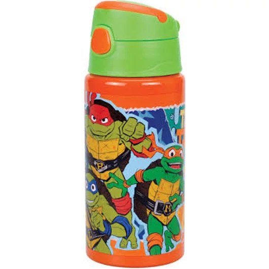 Tini Nindzsa Teknőcök Pizza Power alumínium kulacs akasztóval 500 ml