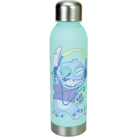 Disney Lilo és Stitch, A csillagkutya Blast műanyag kulacs fém kupakkal 750 ml