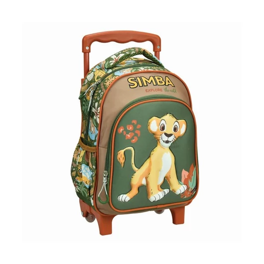 Disney Az Oroszlánkirály Explore gurulós ovis hátizsák, táska 30 cm