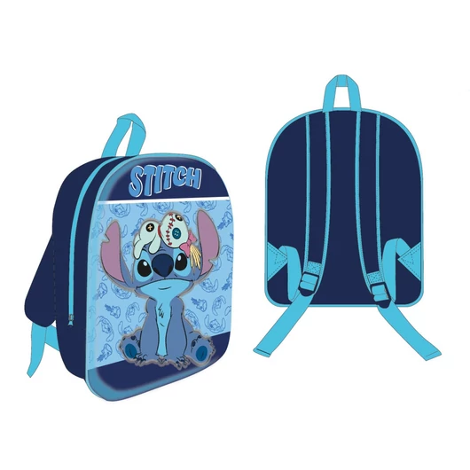 Disney Lilo és Stitch, A csillagkutya Mischief 3D hátizsák, táska 30 cm