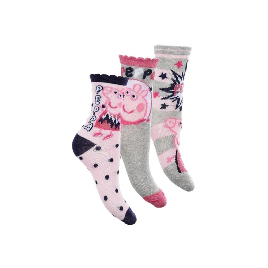 Peppa malac Sparkle Steps gyerek zokni  23/26