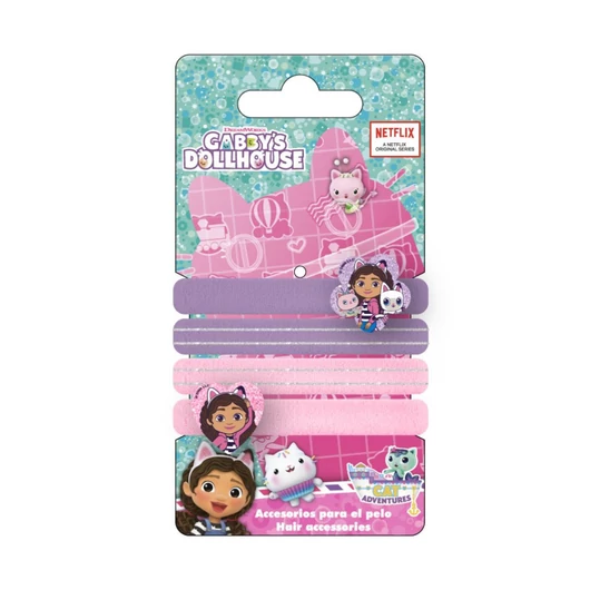 Gabi babaháza Adventures hajgumi szett 4 db-os