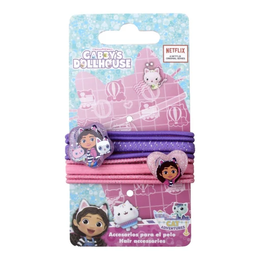 Gabi babaháza Adventures hajgumi szett 8 db-os