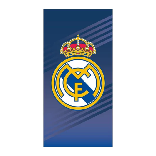 Real Madrid Crown fürdőlepedő, strand törölköző 70x140cm (Fast Dry)