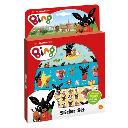 Bing Fun matrica szett