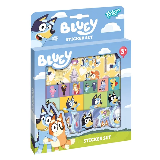 Bluey Home matrica szett