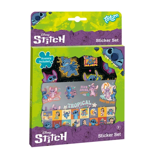 Disney Lilo és Stitch, A csillagkutya Extrovert matrica szett