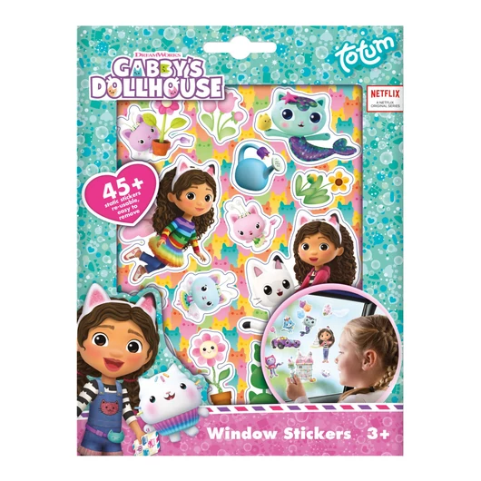 Gabi babaháza Sprinkle Party ablakmatrica szett