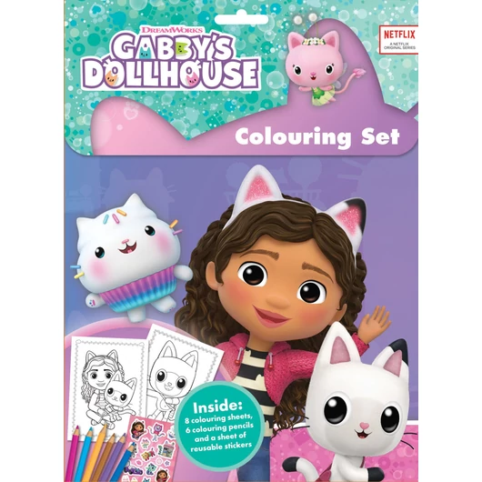 Gabi babaháza Cats színező
