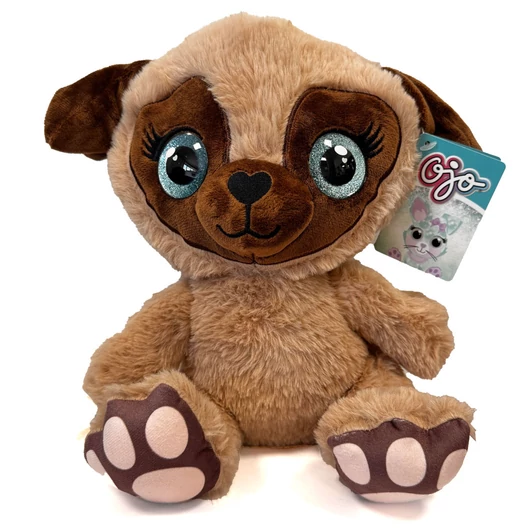 Plüss kutya Ojo figura 30 cm