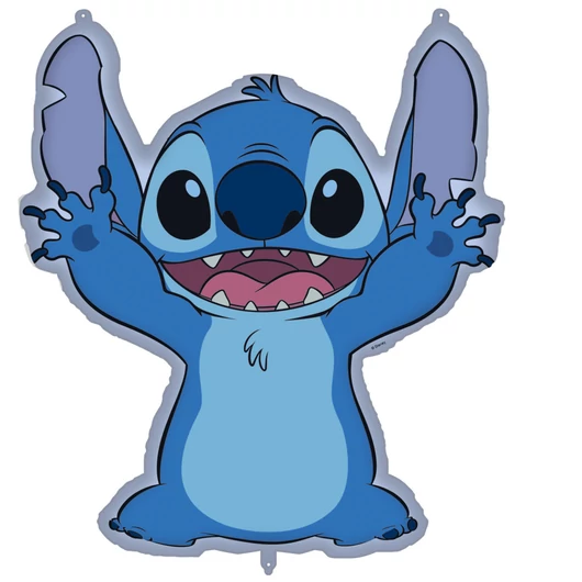 Disney Lilo és Stitch, A csillagkutya Shaped fólia lufi 76x88 cm