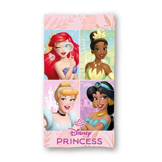 Disney Hercegnők Magical fürdőlepedő, strand törölköző 70x140cm (Fast Dry)