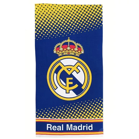 Real Madrid Crown fürdőlepedő, strand törölköző 70x140cm (Fast Dry)