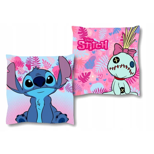 Disney Lilo és Stitch, A csillagkutya Scrump párna, díszpárna 38 cm Velúr