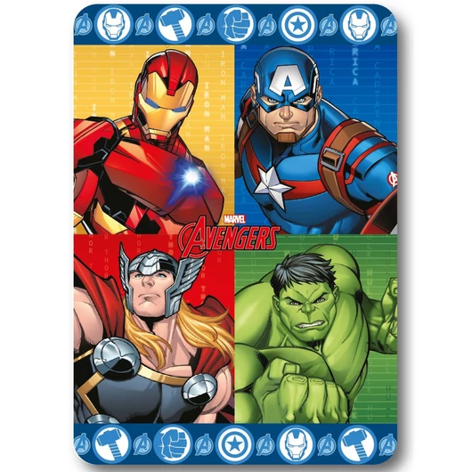 Bosszúállók Hero Force polár takaró 100x140cm