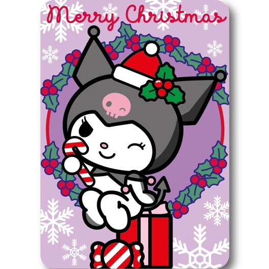 Hello Kitty Kuromi Karácsony polár takaró 100x140cm