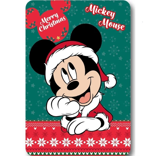 Disney Mickey Festive Karácsony polár takaró 100x140cm