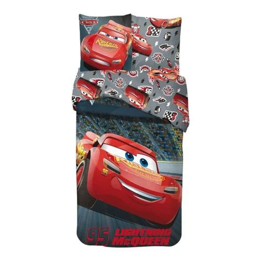 Disney Verdák Race ágyneműhuzat 140×200cm, 65x65 cm