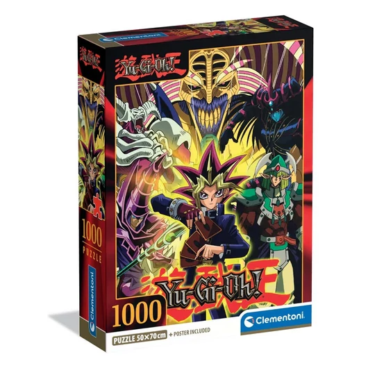 Yu-Gi-Oh! Mystic 1000 db-os Compact puzzle Clementoni