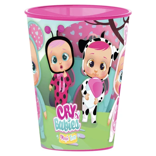 Cry Babies Magic Tears műanyag pohár 260 ml