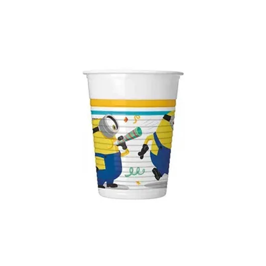 Minyonok The Rise of Gru műanyag pohár 8 db-os 200 ml