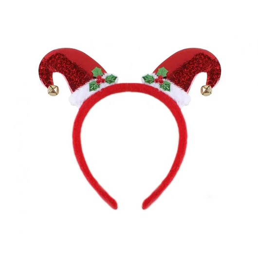 Mikulás sapka Santa fejpánt